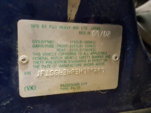 Find Information About Salvage Car from VIN Number
