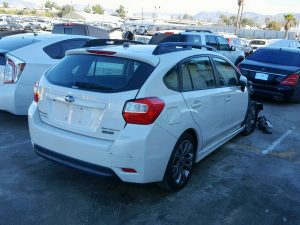 Salvage Title Impreza Parts Only